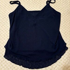 XS | SHEIN | Dark Blue | Tank Top